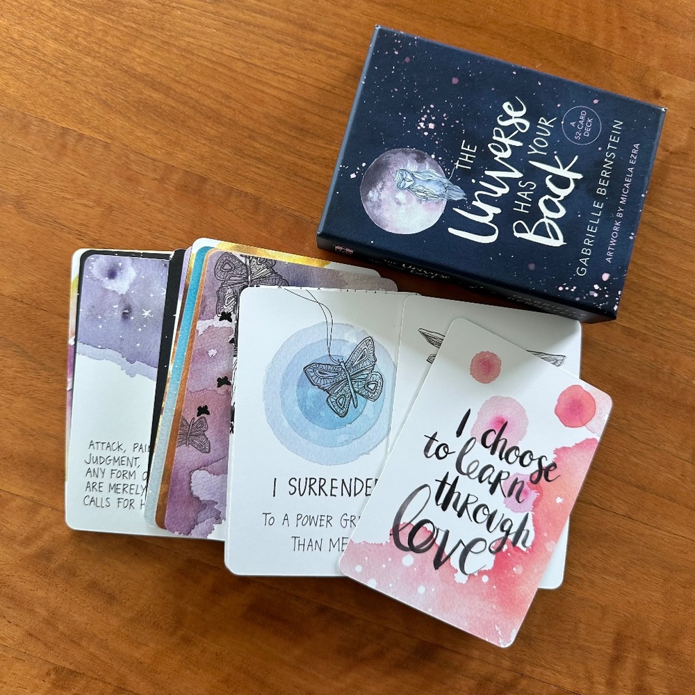 The Universe Has Your Back - Gabrielle Bernstein - 52 Card Oracle Deck